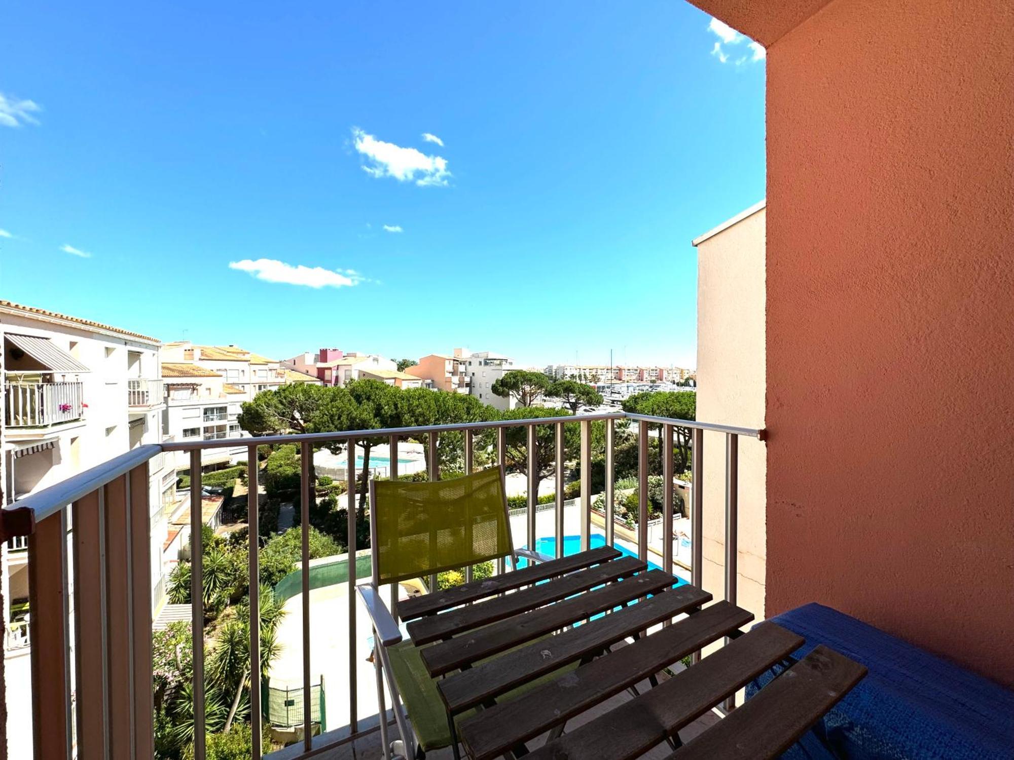 T1 Cap D'Agde Piscine Port Apartment Exterior foto