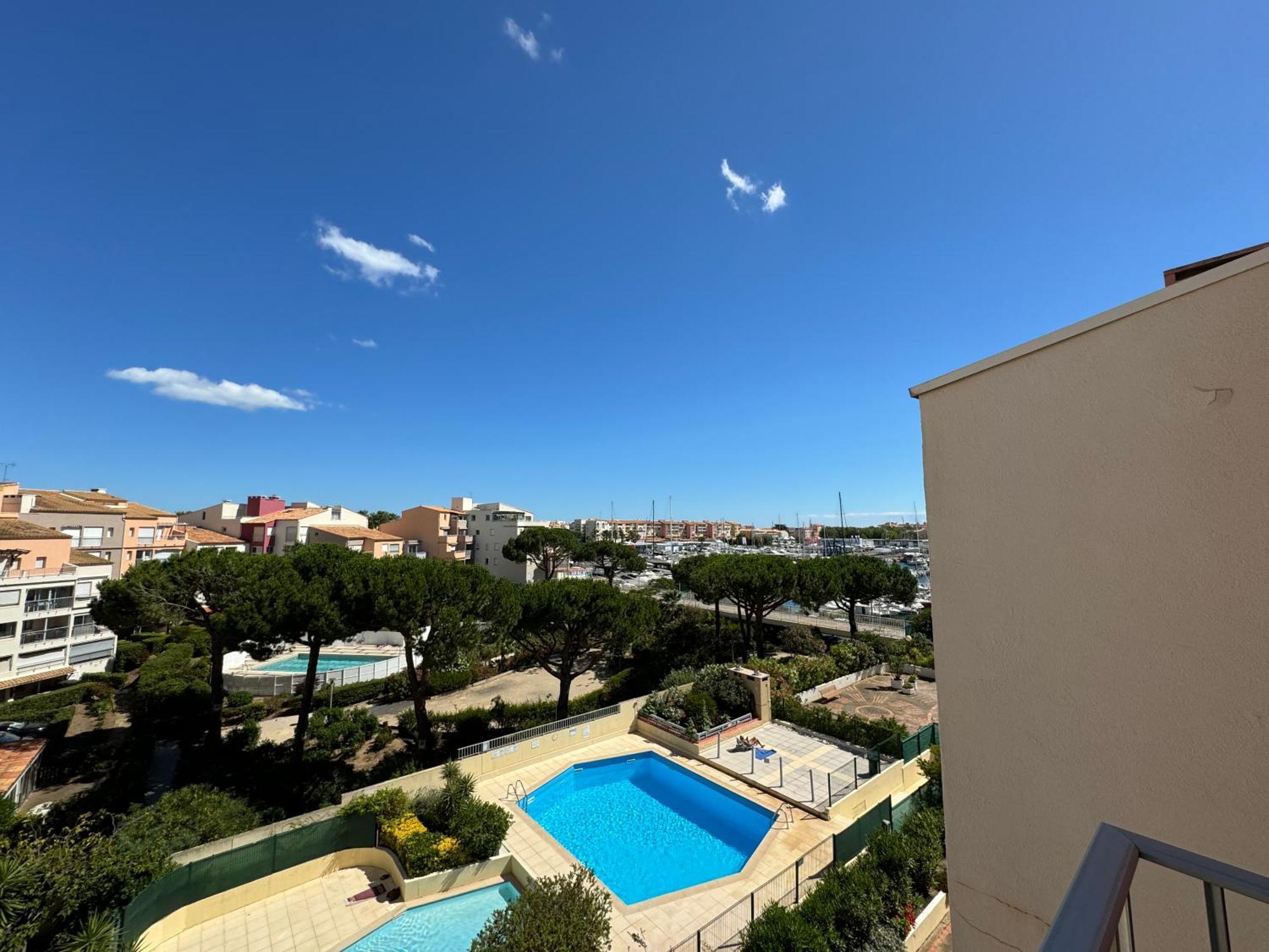T1 Cap D'Agde Piscine Port Apartment Exterior foto
